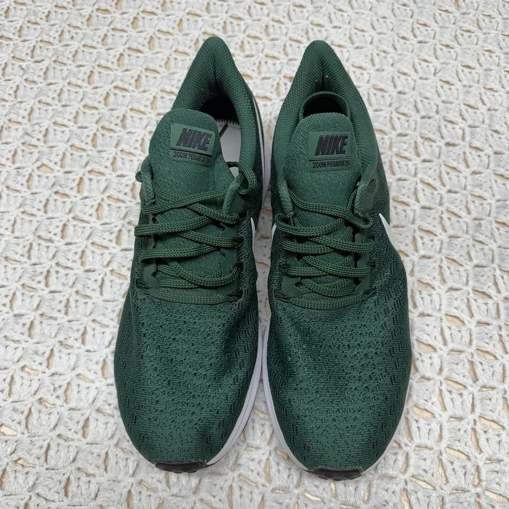 Nike Air Zoom Pegasus 35 TB Pro Running Shoes Men's 10.5 Green A03905-301